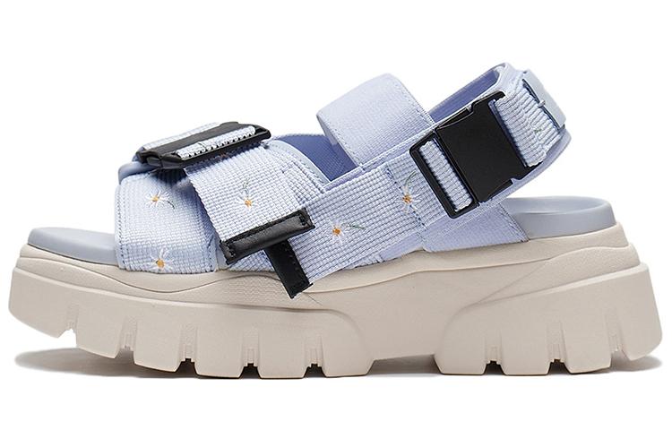 Женские пляжные сандалии Li Ning Бело-синие AZGS016-2 37.5