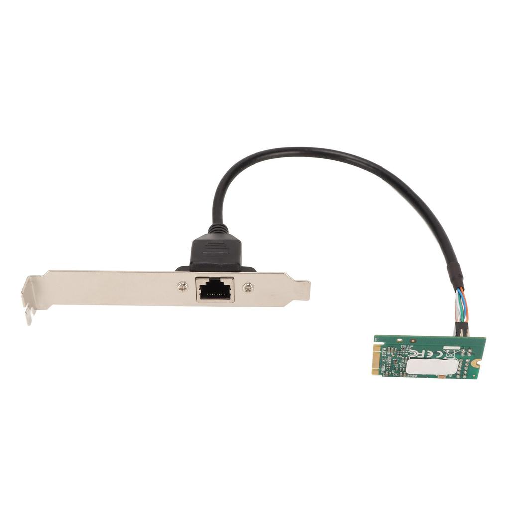 M.2 B M Server NIC Single Port Gigabit Internet Adapter 2.5G Plug and Play RJ45 Server Network Card for Windows 10 32