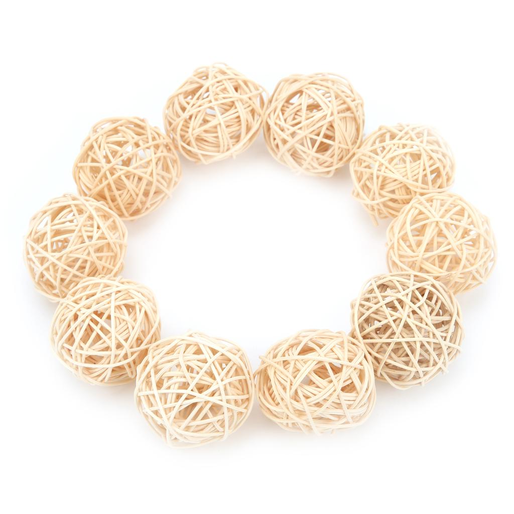 Sepak Takraw Toy   Rattan Safe and Harmless   Small Animal Chew Toy for
