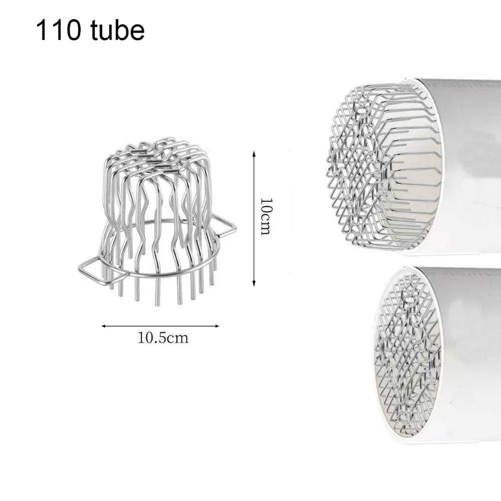 Stainless Steel Roof Floor Drain Leaf Debris Trap Easy Installation Gutter Guard Anti-blocking Downspout Protection Net