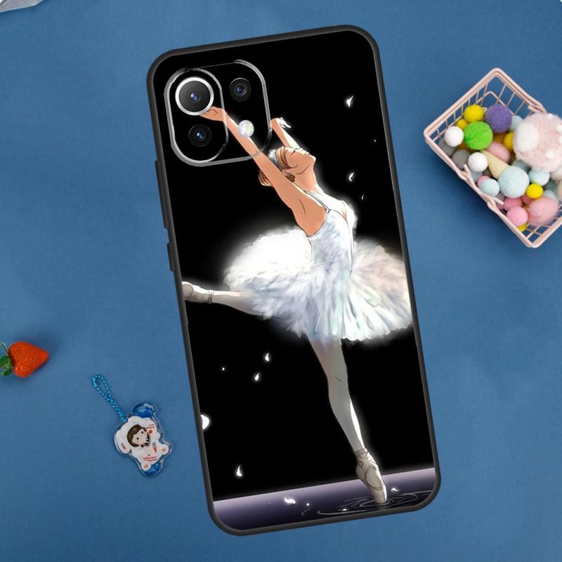 Ballet Ballerina Dancer Case For Xiaomi 15 Ultra 13 14 11T 12T 13T 14T Pro POCO X7 Pro F5 F6 M6 X3 X5 X6 Pro Coque