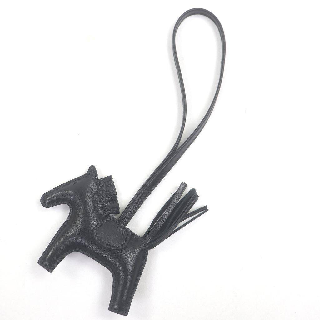 Excellent HERMES Other accessories Rodeo Charm PM So Black Anyo Miro mens Used