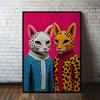 Poster Portrait Cats