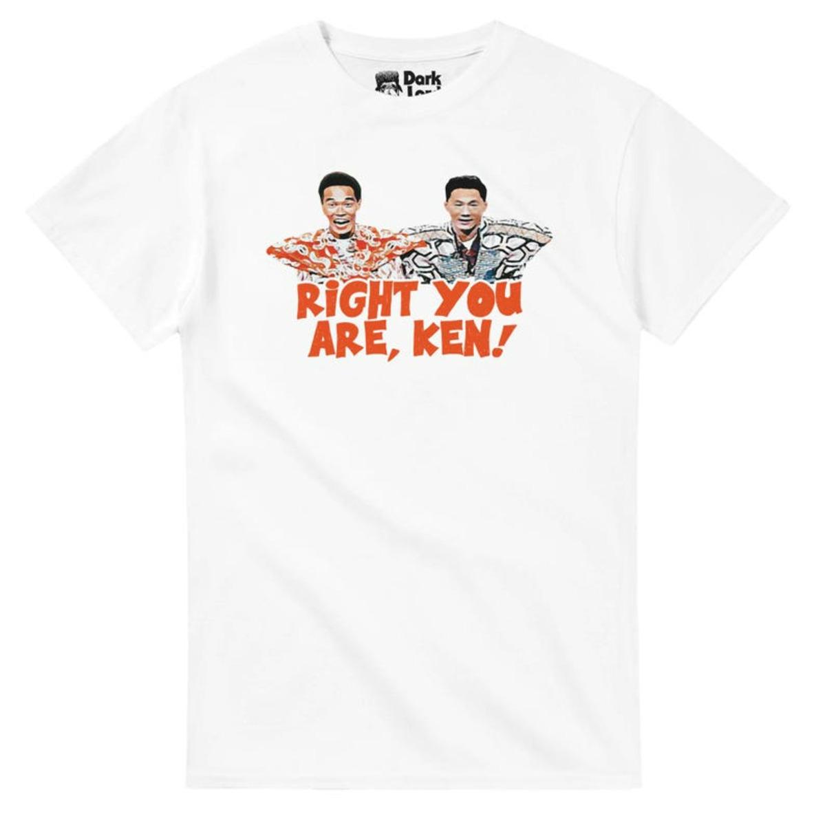 Right You Are Ken MXC TShirt Funny Classic TV Show Quote Graphic Tee Retro Pop Culture Shirt S