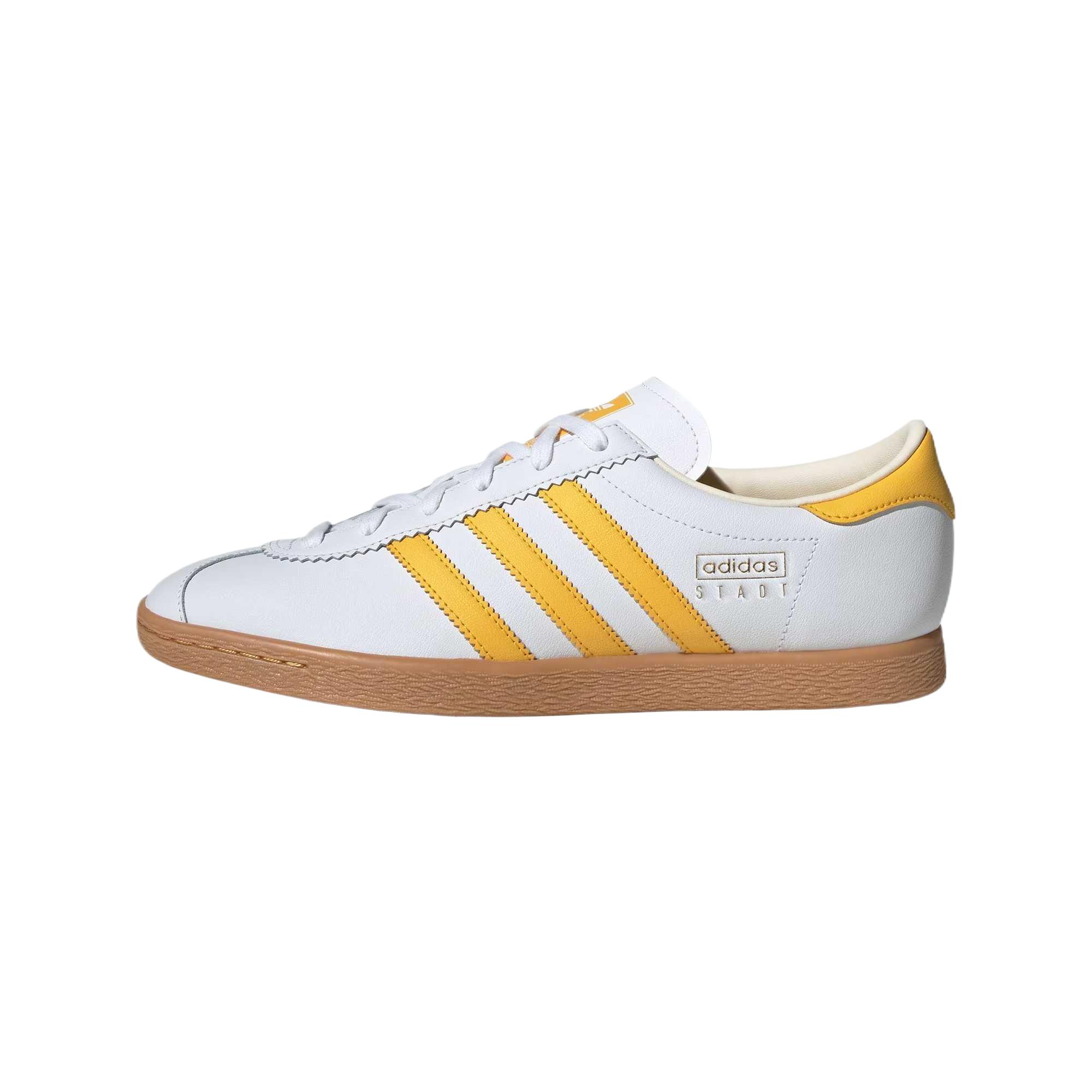 Adidas Originals Stadt Unisex Lifestyle Shoes White Yellow Gum JR9567 38 белый