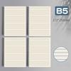 1pcs B5 Rollover Coil Notebook Thickened Pp Notepad A5 Large Transparent Horizontal Line Grid Present Junior High School Student Present