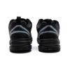 Nike Air Monarch 4 Textile, Leather Low Top Chunky Sneakers Unisex Black Silver 415445-001(Team15-)