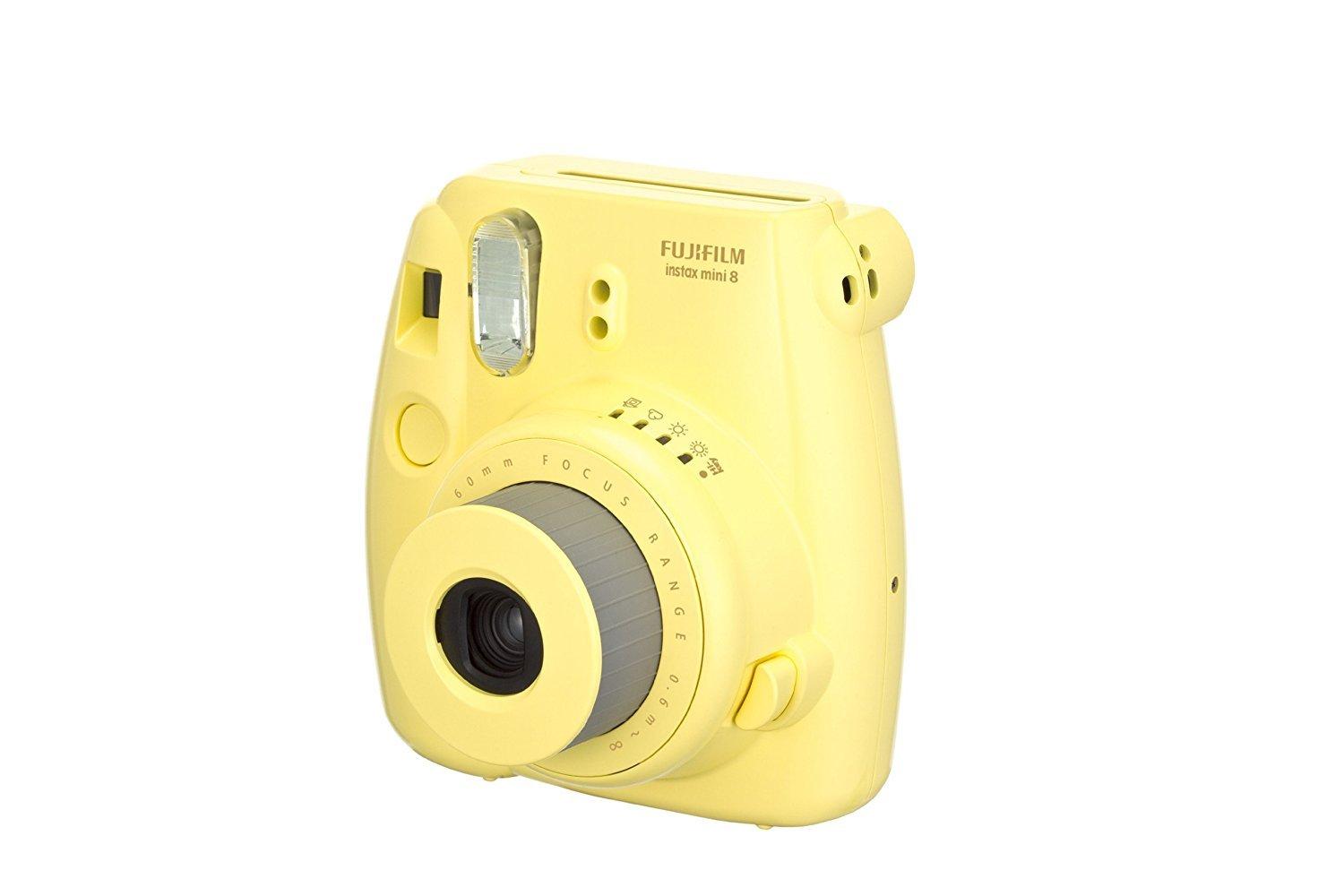 

FUJIFILM Instax Mini 8 Instant Camera (Yellow) [Parallel Import]