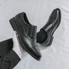 Oxford Shoes Men High Quality Social Business Leather Shoes For Men Formal Wedding Dress Leather Shoes Man Office Men's Leather