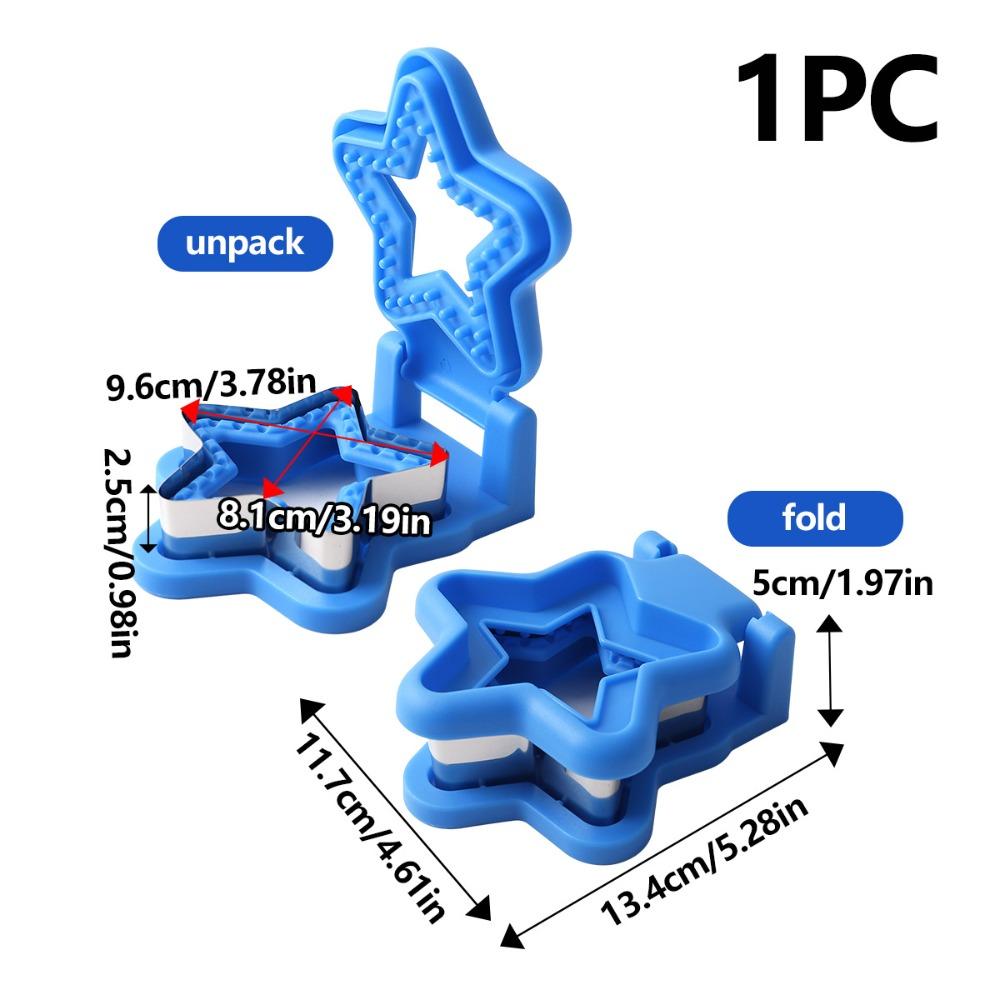 Multiple Shapes DIY Sandwich Cutters Mould Sealer Flip Sandwich Maker  Kitchen Baking Tools