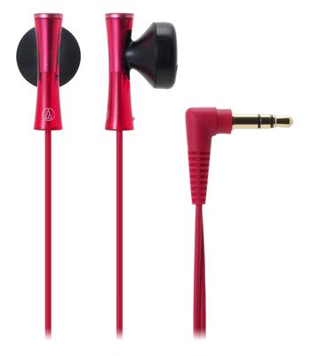 Auriculares internos Audio Technica JUICY rojos RD ATH-J100
