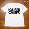 Kaiser Chiefs Bold Logo White TShirt Adults Kids