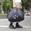 Shoulder Bag Cartoon Cat Nylon Cloth Bag Nylon Gym Storage Bag Casual Travel Duffel Bag  Training