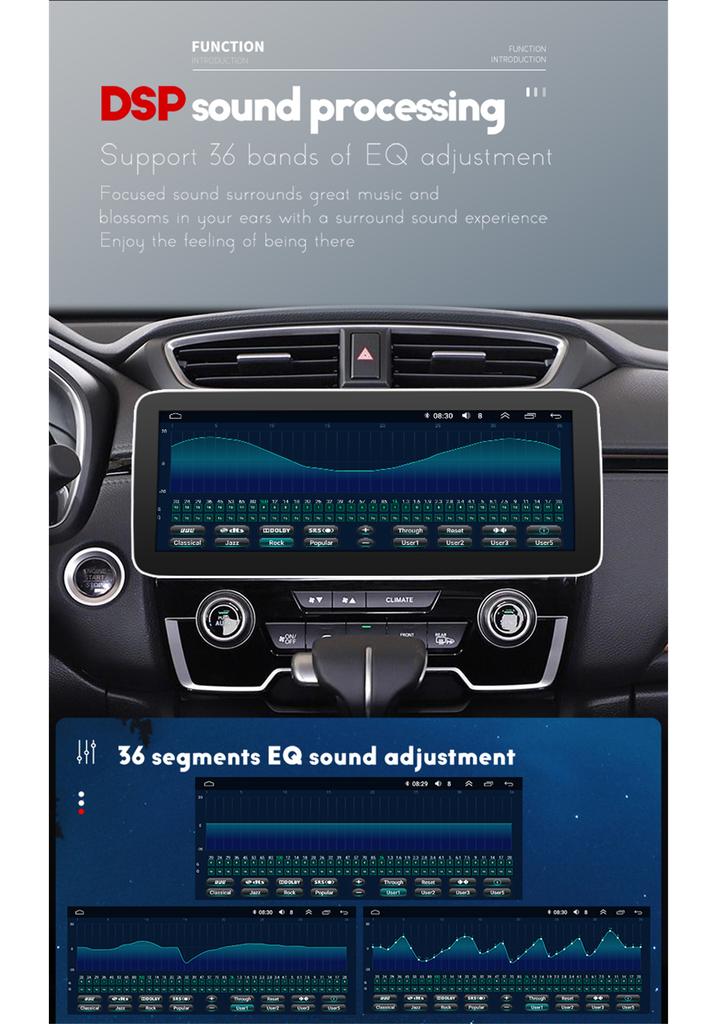 12.3'' Android Car Stereo Radio GPS Support Carplay Navi For Honda CRV 2017-2022