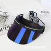New Fashion Lens Colorful Visors Empty Top Tennies Sprots Hat For Women For Travel Outdoor Uv Sun Hats For Men Beach Hats Panama