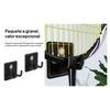 2x Wall Mounted Racket Rack Badminton Hook Storage Organizer Tennis