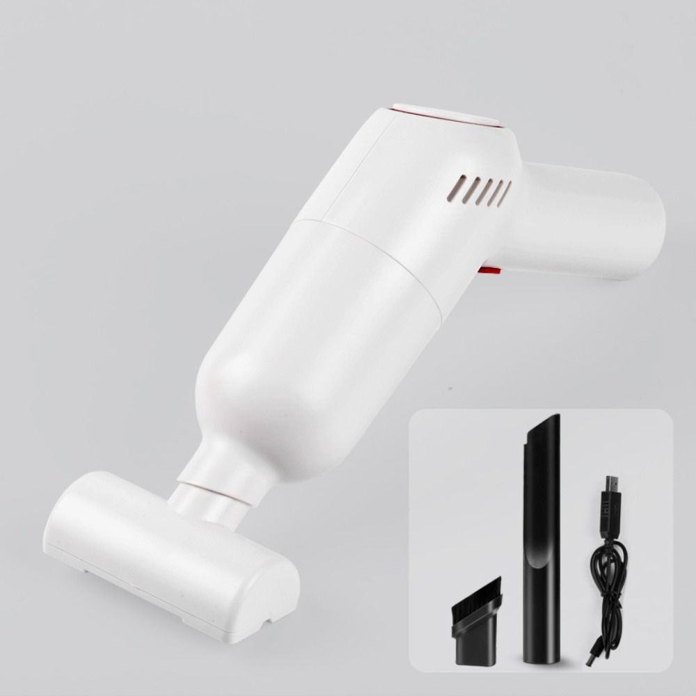 Беспроводной воздуходувка Портативные сильные всасывающие устройства Пылесосы двойного назначения Автомобильные пылесосы белый