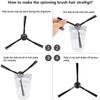 12pcs Side Brushes Kit Replacement Filter Compatible For Ilife V5s Pro V5s V5 V3s Pro V3s Robot