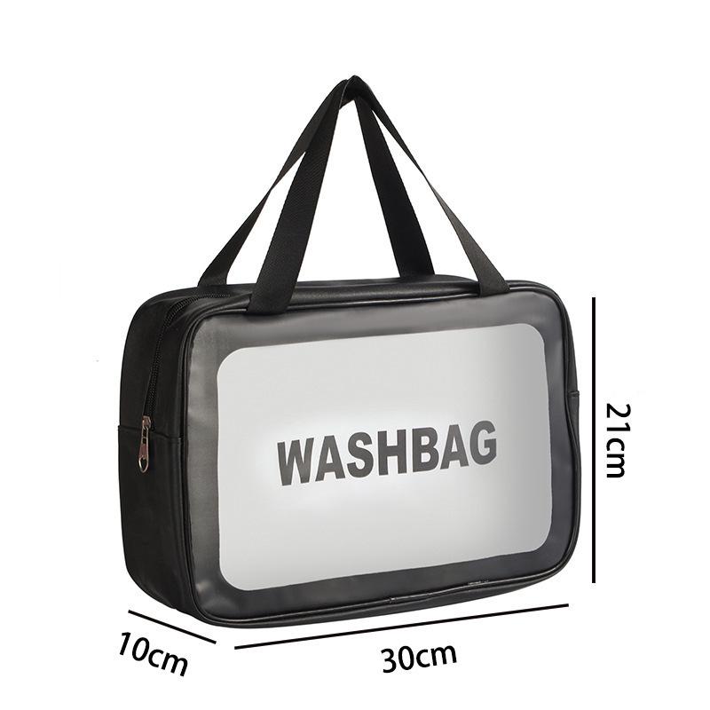 Ins-Style Wasserdichte Kosmetik-Reisetasche mit großem Fassungsvermögen