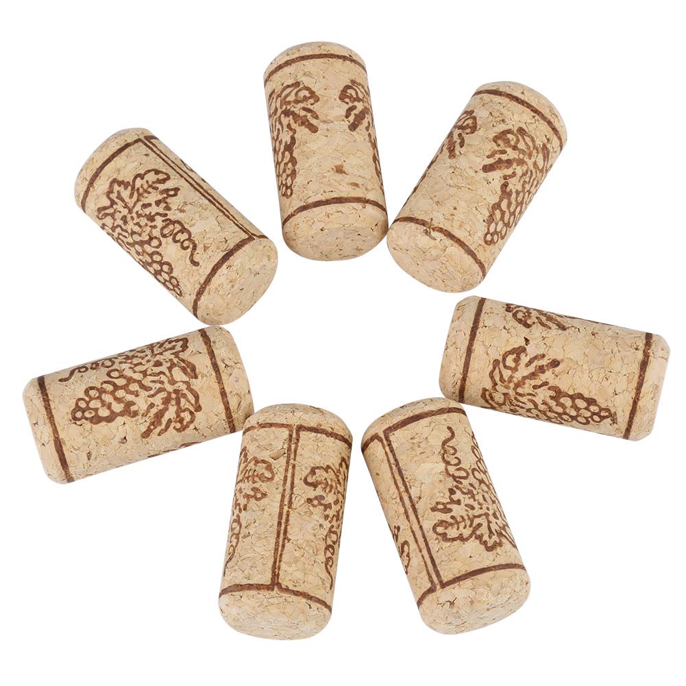 50PCS 22 *44mm Natural Cork StraightCorks Wooden Wine Bottle Stopper