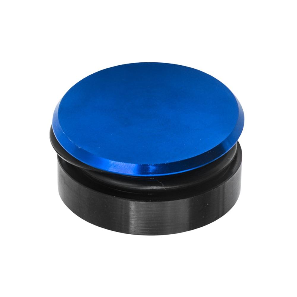 1Set Blue Rear Wiper Delete Kit Black Car Accessories New Hole Plug Cap