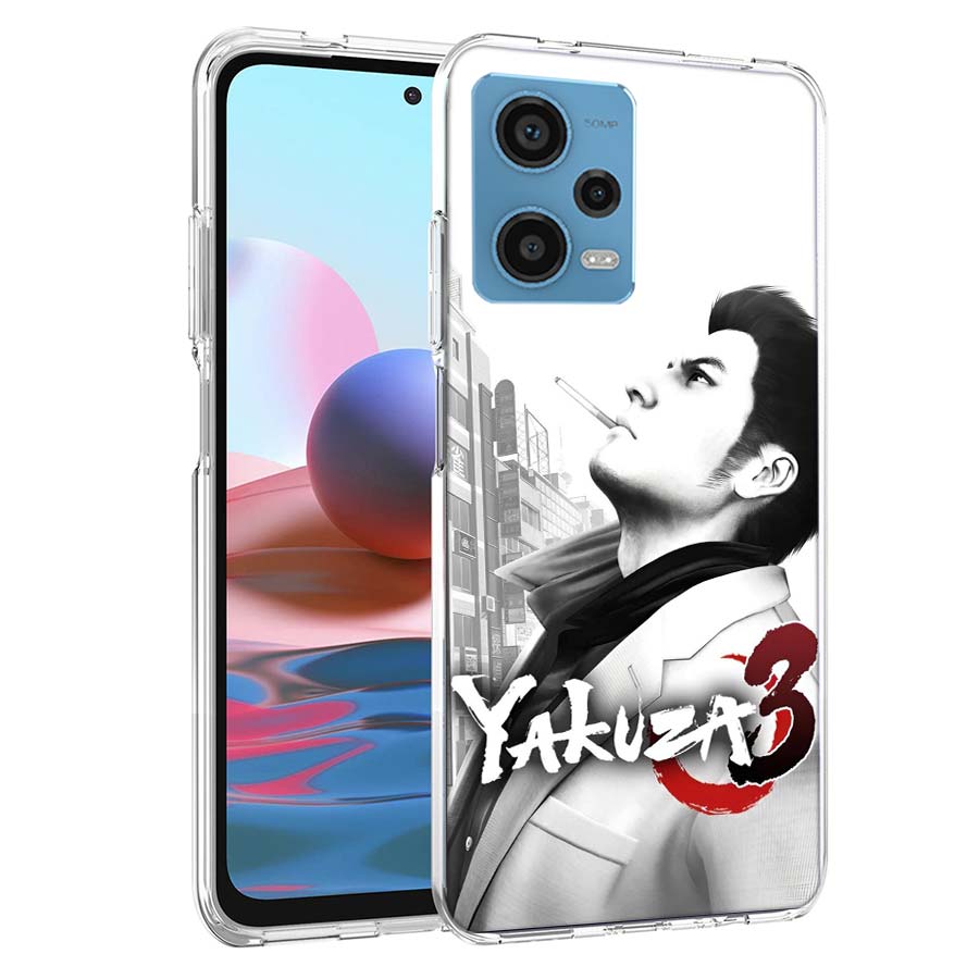 

Yakuza 0 Game Phone Case For Redmi Note 13 12 14 15 Pro Plus 13R 11 11T 11E 11S 10 Pro 10S 9 9S Cover Cell Clear TPU Capa Cases Redmi Note 12 4G