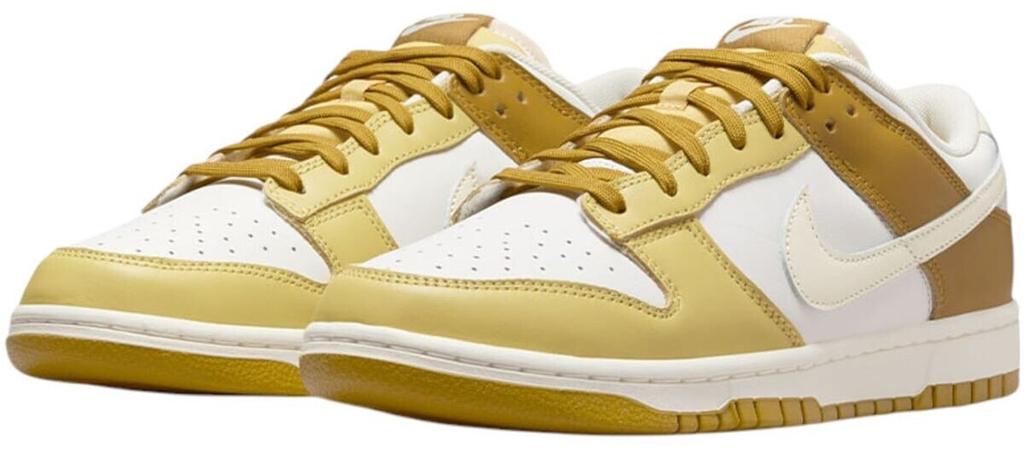 Nike Dunk Low Retro Sneakers (FZ4042) Bronze/satin Gold/sail/coconut Milk
