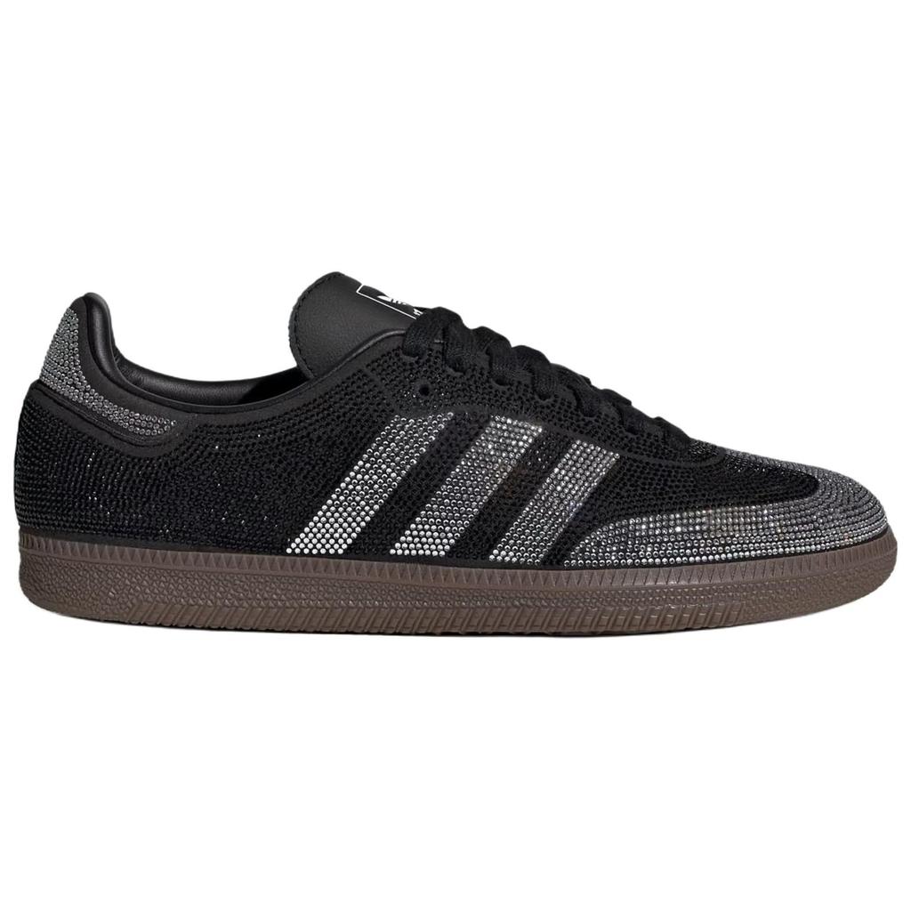 adidas Samba OG Czarne Srebrne Cyrkonie Damskie Sneakersy Core-Black Dark-Gum IH9052