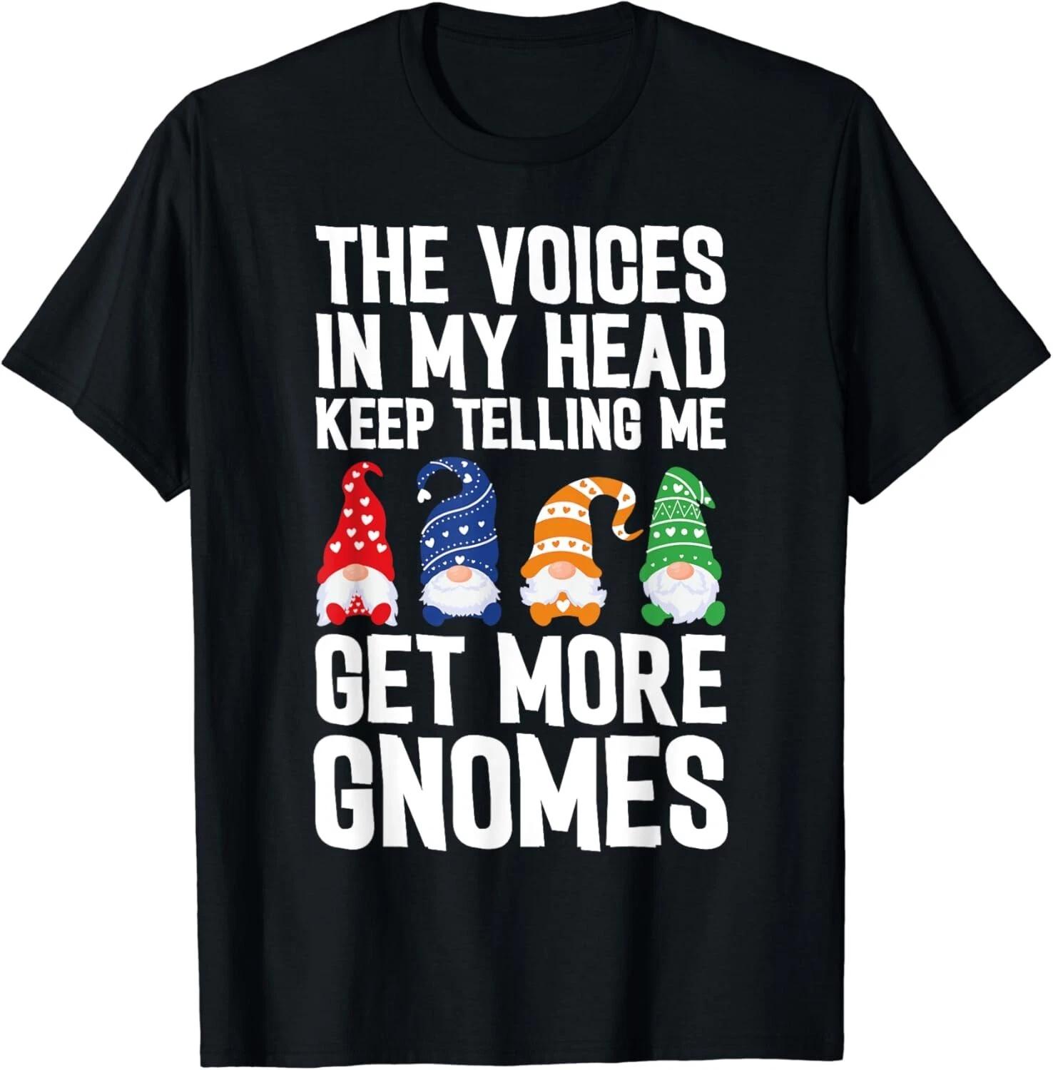 

Funny T-Shirt Buy More Gnomes Plant Lover Gardeners Gift Unisex T-Shirt L