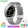 SACOSDING Women Fashion Smart Watch 1.32'' AMOLED Ultra-thin 3D Curved ScreenCustom Dial Bluetooth Call Waterproof Sport Ladiy Smart Watch