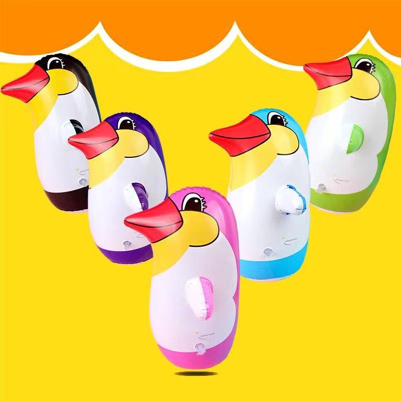 Inflatable Roly-Poly Penguin Stress Relief Toy for Kids