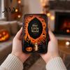 Portable Iron Box DIY Mini Photo Frames Silhouette Tin Box, Halloween Miniature Small Storage Picture Display Container for Party Home Decor