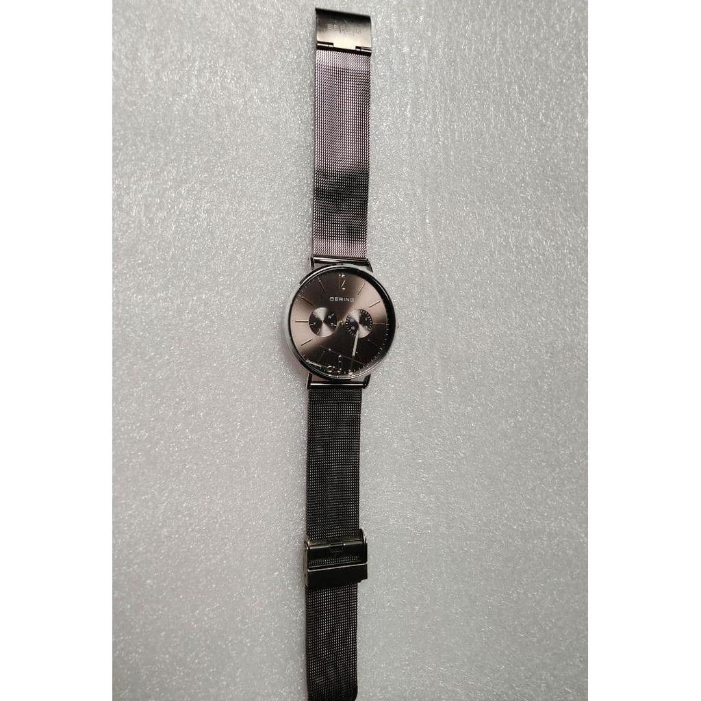 Used BERING Watch Men's 14240-309 Gray Bering Junk