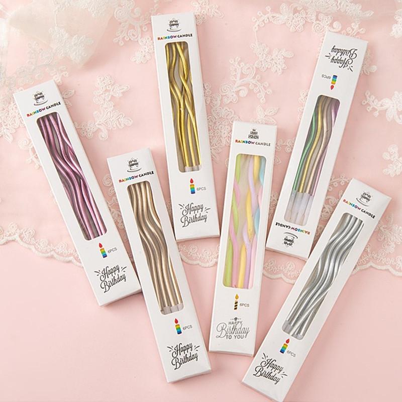 Ins Feng Birthday Candle Card Insert Digital Candle Photography Props Dessert Table Cake Decoration Photo