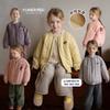 Kids Thickened Fleece Lined Animal Embroidered Baseball Jacket Outerwear For Boys And Girls
