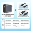 120W GaN Charger for Fast Charging: Compatible with Vivo, Huawei, Xiaomi, OnePlus, Samsung & Apple Devices