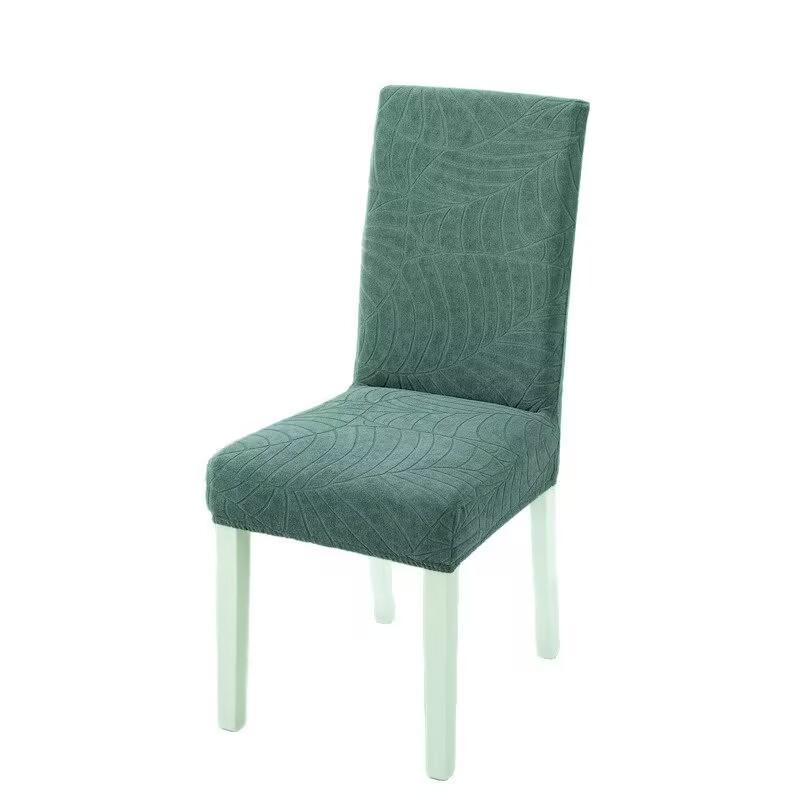 Coprisedile moderno per sedia da pranzo con schienale, elastico, pacchetto completo
