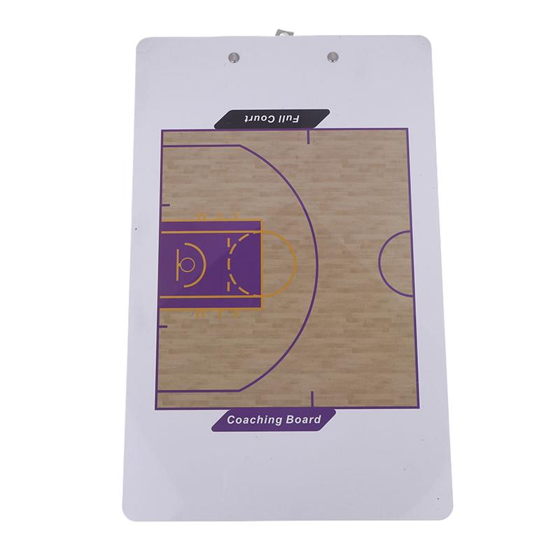 Basketball Coaching Boards Portable Basketball Training Coach Guidance Erasable Whiteboard Rewritable Referees Gear Tactic Board