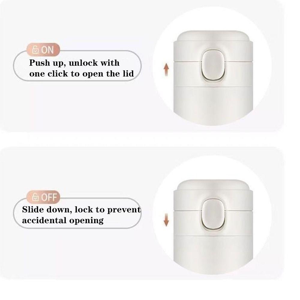 Stainless Steel Students Thermal Cup 420ML Travel Insulated Bottles  Outdoor