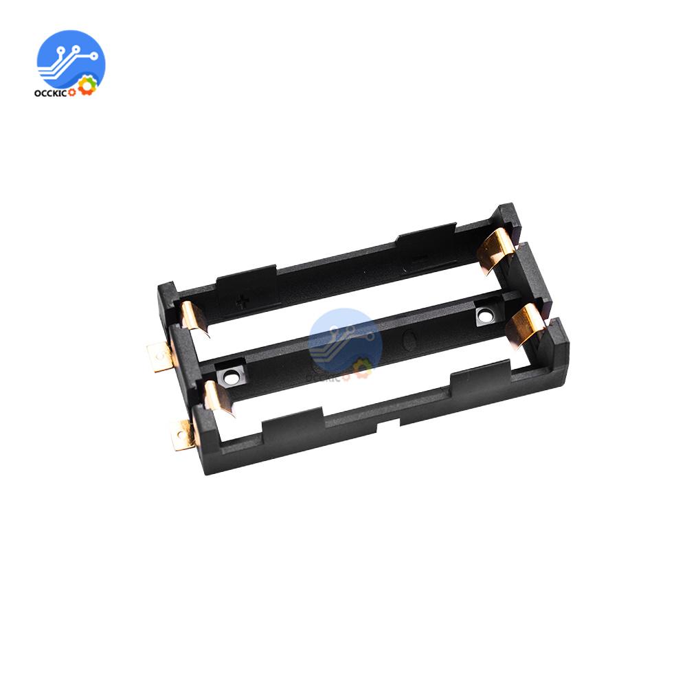 1x 2x 3x 4x 18650 Series Batteries Holder Box Storage Case Container Power Bank With Bronze Pins SMD SMT Battery Shell Drop Ship