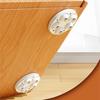 4pcs 5 Beads Self Adhesive Caster Wheels Super Load-bearing Furniture Foot Pads  Boxes