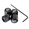 For KIA K3 K5 K7 Sportage Sorento Soul Optima Ceed Rio Soul Ceed Stinger Stonic Car Anti-theft Tire Caps Valve Cover Accessories