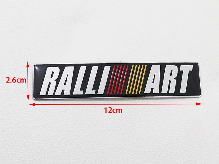 1 pz 3D Mitsubishi Logo Auto Adesivo in Alluminio Parafango Laterale Paraurti Posteriore Portellone Posteriore Adesivo Baule Adesivo Emblema Accessori Styling
