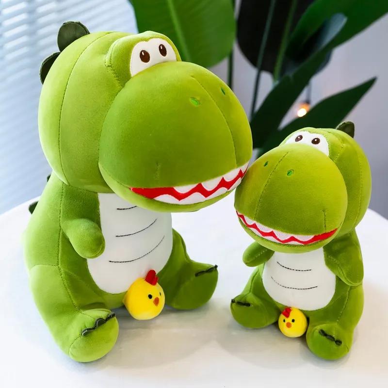 Non-Toxic Kawaii Dumb Chicken Dinosaur Animal Stuffed Plush Toy Doll Cute Quirky Gift Children Dolls Sleep Pillow Soft Room Decor Toys For Kid