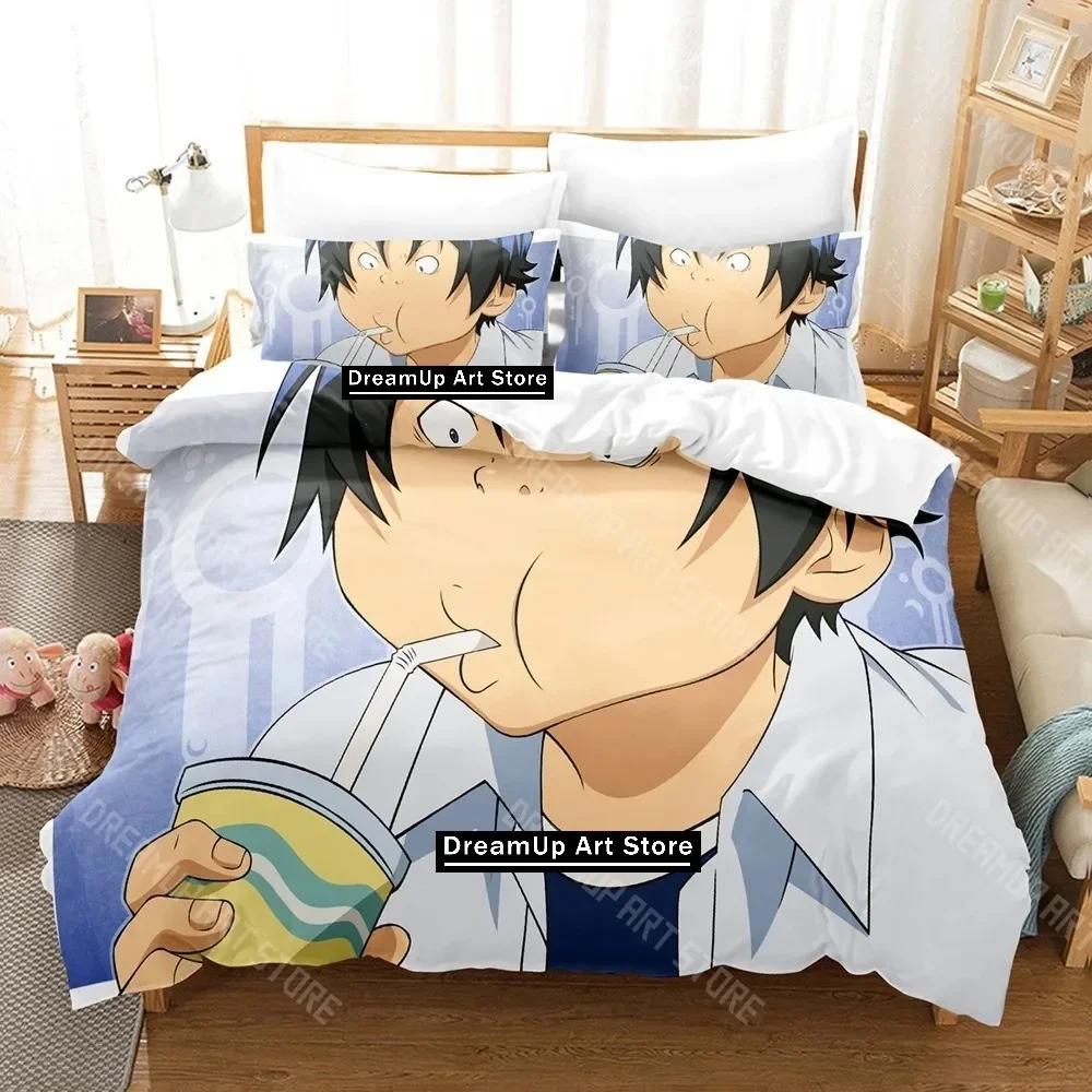 3D Print Bakuman Bedding Set Single Twin Full Queen King Size Bed Set Adult Kid Bedroom Duvetcover Sets 3D Print Anime Bed Sheet