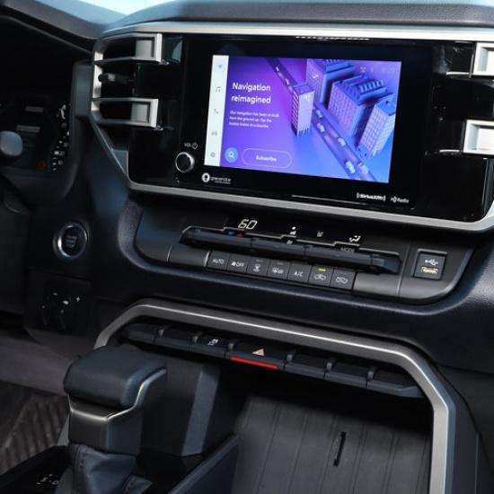 Matte Black ABS Console Air condition Panel Cover Trim for Toyota Tundra -24