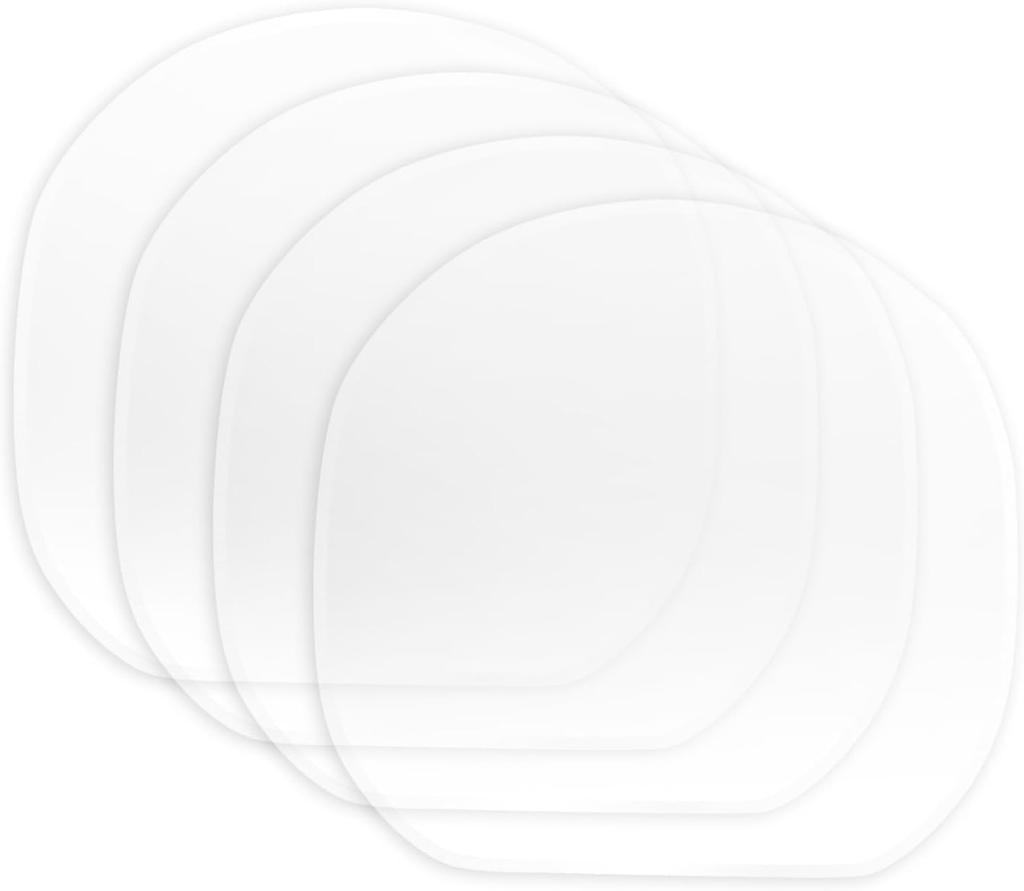 Transparent Table Tennis Racket Adhesive Protective Table Tennis Rubber Table Tennis Racket Maintenance Table Tennis 4 Pieces Film, Protector, Cover,