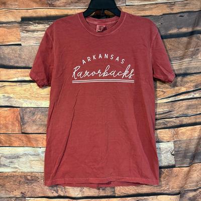 Comfort Colors Men's Rust Medium Arkansas Razorbacks 100% Cotton Tee Unisex T-Shirt