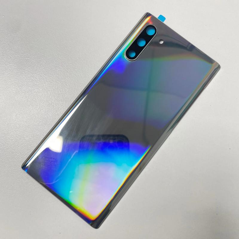 Für Samsung Galaxy Note 10 Plus N970F N975F Akku-Rückseite Note10 Hinteres Glasgehäuse Gehäuse Ersatz