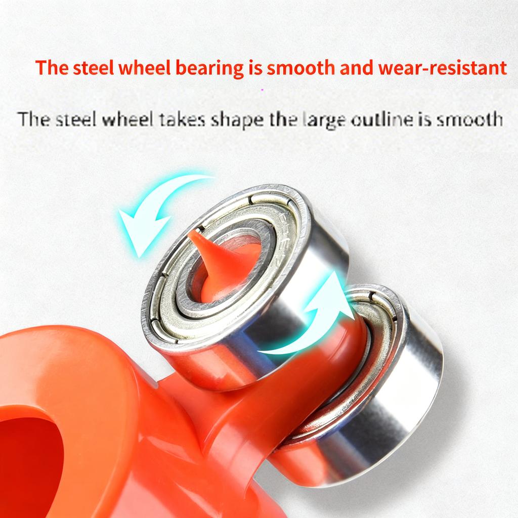 New Profile Scribing Ruler - Contour Gauge with Adjustable Lock, Precise Woodworking Measuring Tool & Profile Duplicator